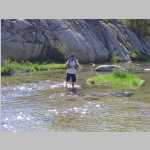 Jim stream crossing above Dingleberry Lake