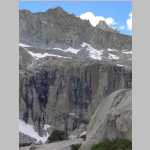 Mount Haeckel (13,418 ft)hiking along Hungry Packer Lake at Hungry Packer Lake (11,071')