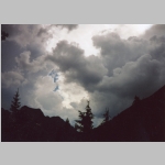 Stormy clouds over Chicago Basin