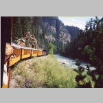 D&S Narrow Gauge Railroad and Animas River