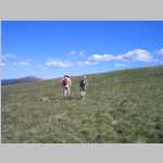 more walking along the Continental Divide - Davis Peak (11,422'), Jim, and Bob
