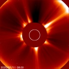 Latest LASCO C2 image of the Sun