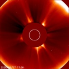Latest LASCO C2 image of the Sun