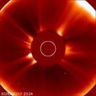 Latest LASCO C2 image of the Sun