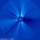 Latest LASCO C3 image of the Sun