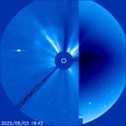 Latest LASCO C3 image of the Sun