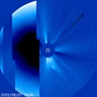 Latest LASCO C3 image of the Sun