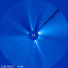 Latest LASCO C3 image of the Sun