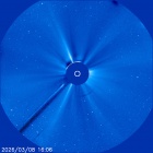 Latest LASCO C3 image of the Sun