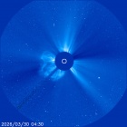 Latest LASCO C3 image of the Sun