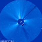 Latest LASCO C3 image of the Sun