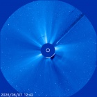 Latest LASCO C3 image of the Sun