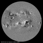 Latest SDO/HMI Magnetogram image of the Sun