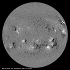 Latest SDO/HMI Magnetogram image of the Sun