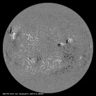 Latest SDO/HMI Magnetogram image of the Sun