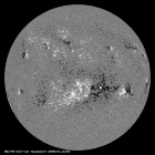 Latest SDO/HMI Magnetogram image of the Sun