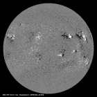 Latest SDO/HMI Magnetogram image of the Sun
