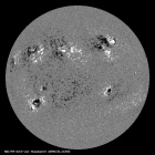 Latest SDO/HMI Magnetogram image of the Sun
