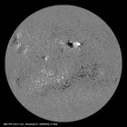 Latest SDO/HMI Magnetogram image of the Sun