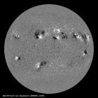 Latest SDO/HMI Magnetogram image of the Sun
