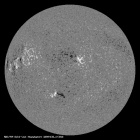 Latest SDO/HMI Magnetogram image of the Sun