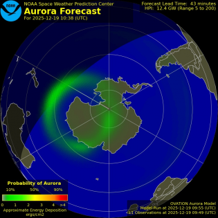 Current Southern hemispheric power input map