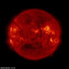 SOHO EIT 304 image of the sun