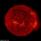 SOHO EIT 304 image of the sun